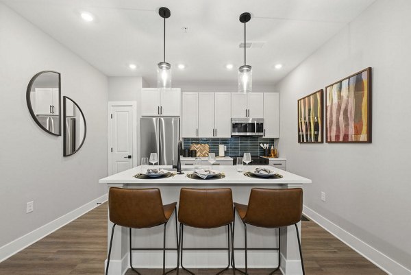 kitchen at Matheson Mill by Broadstone Apartments 