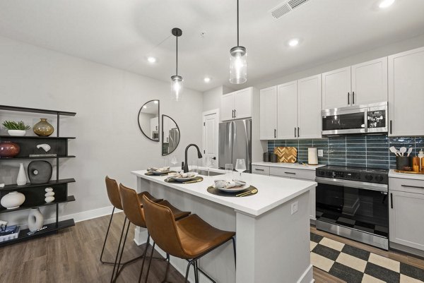 kitchen at Matheson Mill by Broadstone Apartments 