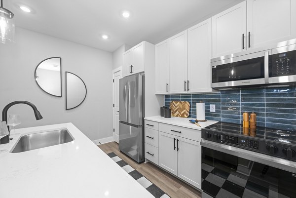 kitchen at Matheson Mill by Broadstone Apartments 