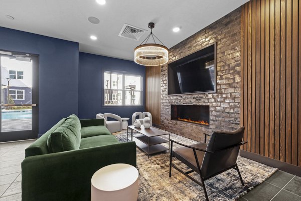 living room at Matheson Mill by Broadstone Apartments 