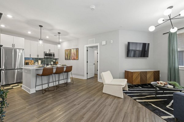 living room at Matheson Mill by Broadstone Apartments 