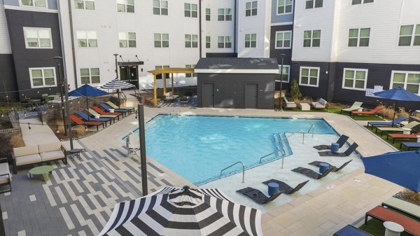 pool at Matheson Mill by Broadstone Apartments 