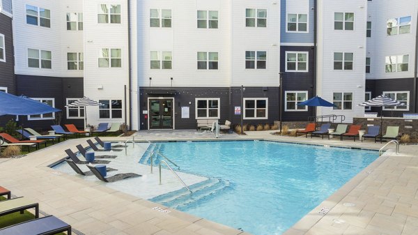 pool at Matheson Mill by Broadstone Apartments 