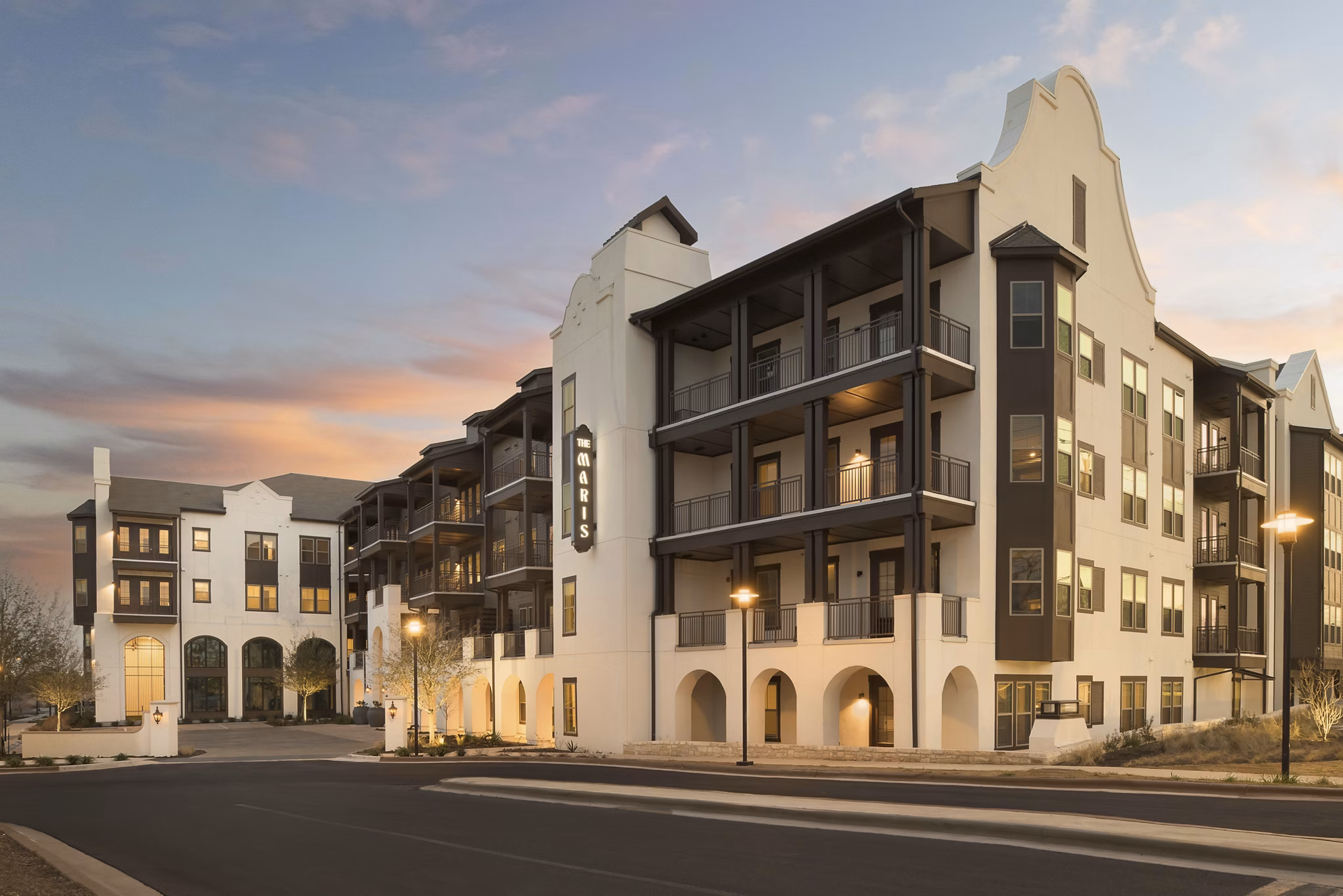 rendering at The Maris Apartments