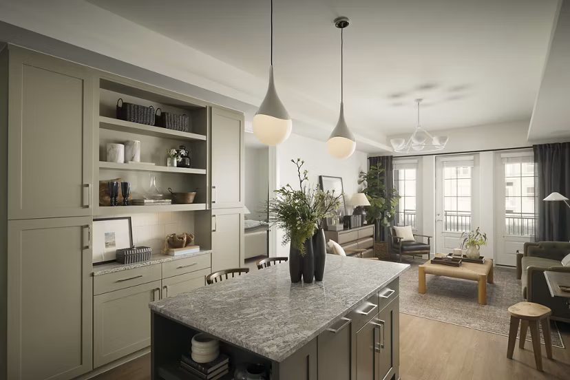 rendering at The Maris Apartments