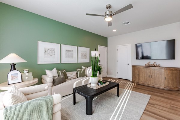 living room at Summerwell Peoria Place Apartments