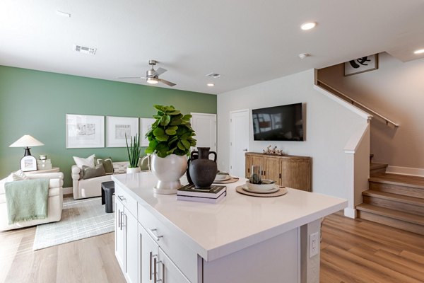 living room at Summerwell Peoria Place Apartments