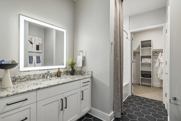 bathroom at Alta Park Central Apartments