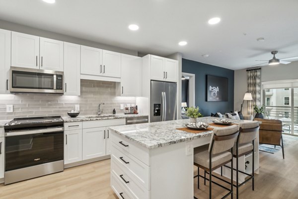 kitchen at Alta Park Central Apartments