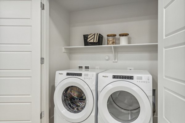 laundry room at Alta Park Central Apartments