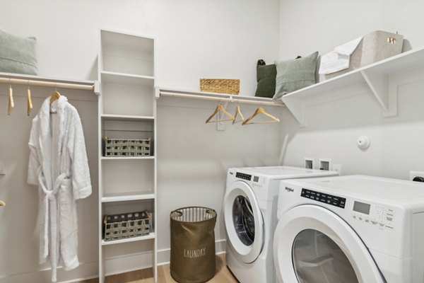 laundry room at Alta Park Central Apartments