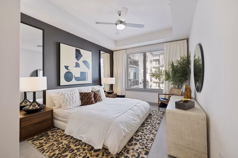 bedroom at Reverie at River Hollow Apartments