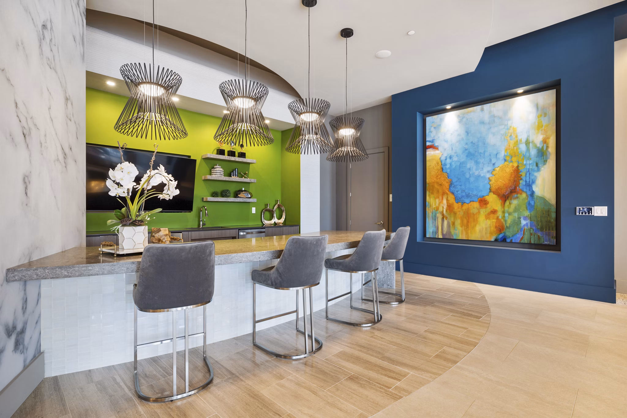 clubhouse at Reverie at River Hollow Apartments