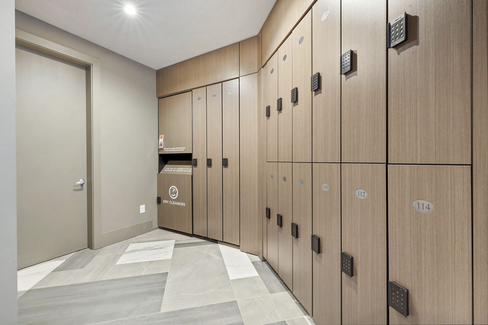 fitness center at Reverie at River Hollow Apartments