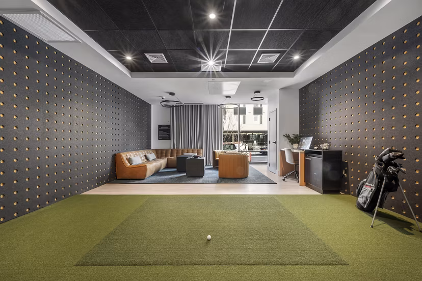 clubhouse at Maxwell Apartments