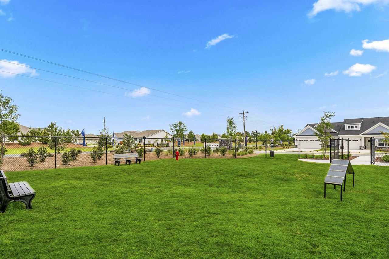 Dog park at River Rock At Shingletree 55+ (2 of 2)