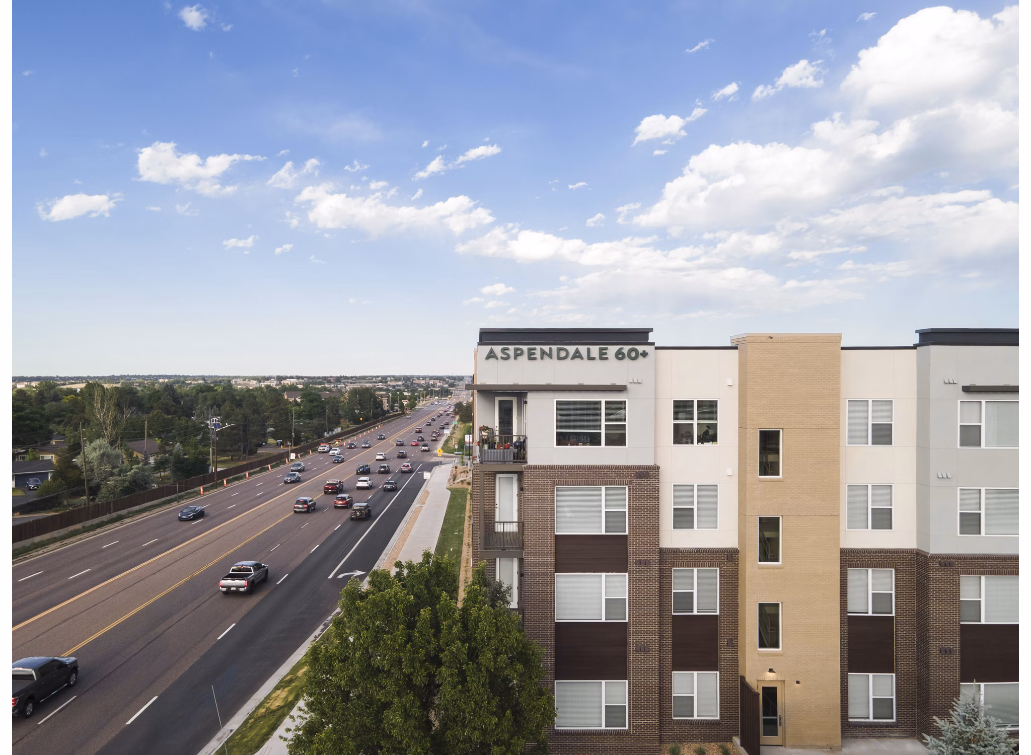 exterior at Aspendale Centennial Apartments