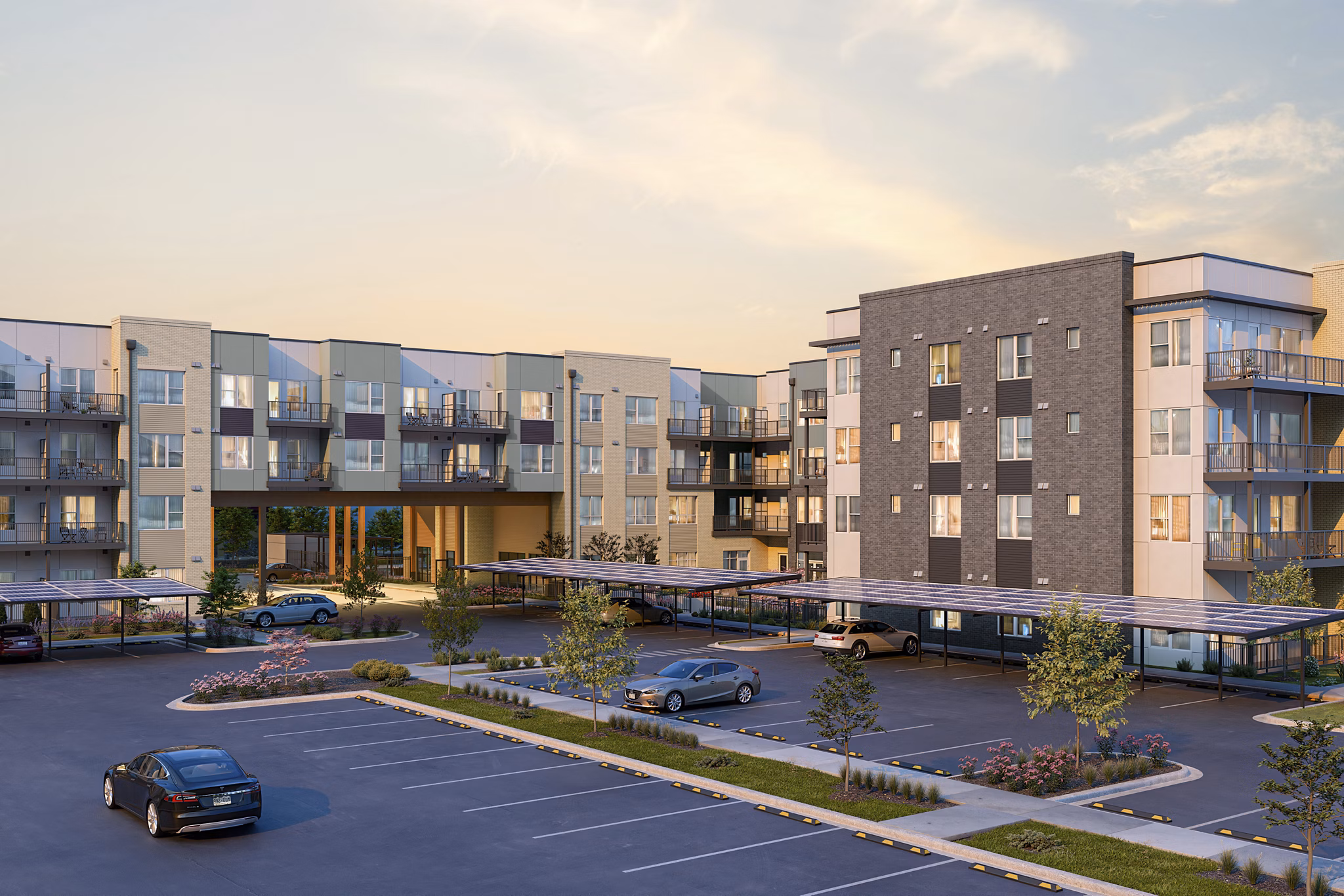 building at Aspendale Centennial Apartments