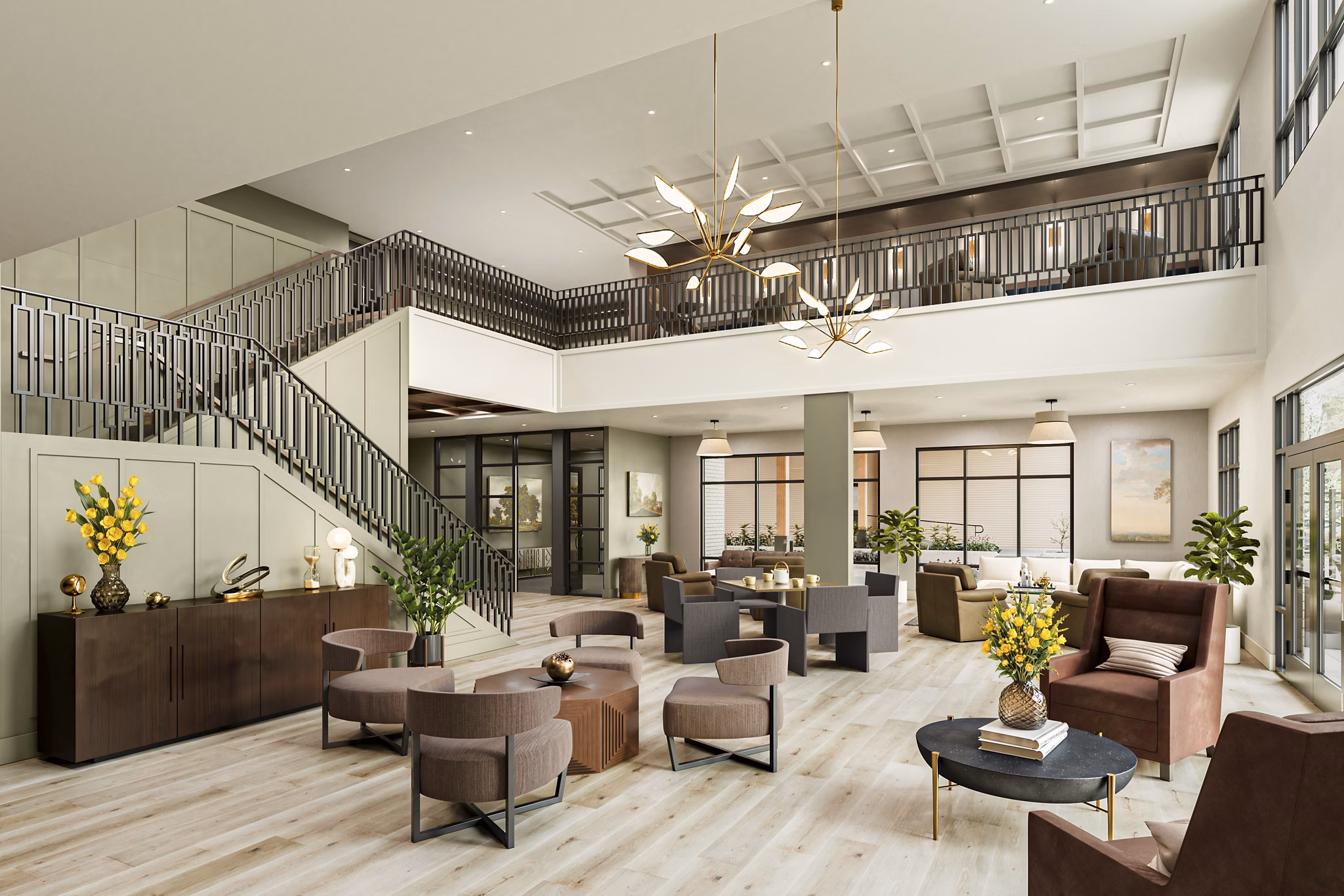 clubhouse at Aspendale Centennial Apartments