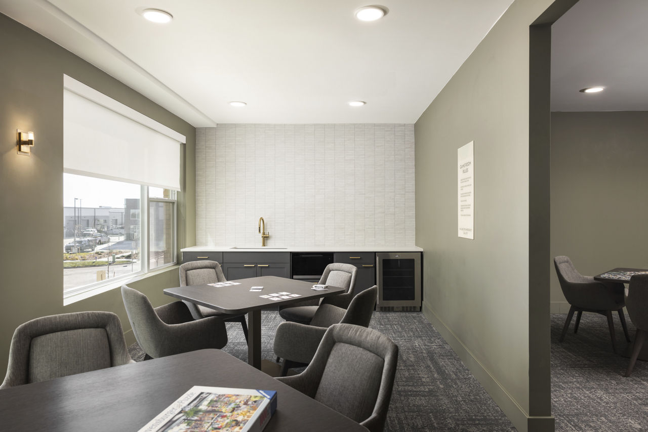 Game room at Aspendale Centennial