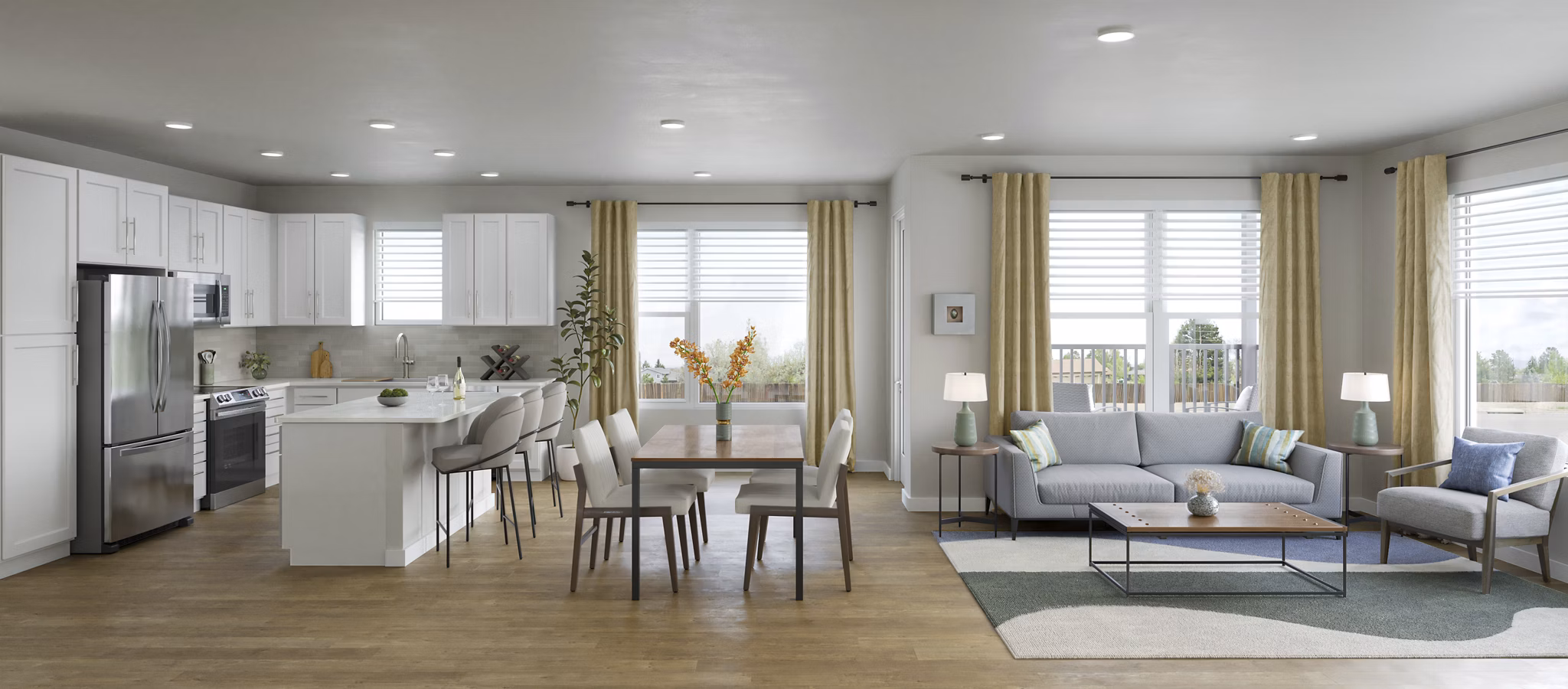 living room at Aspendale Centennial Apartments