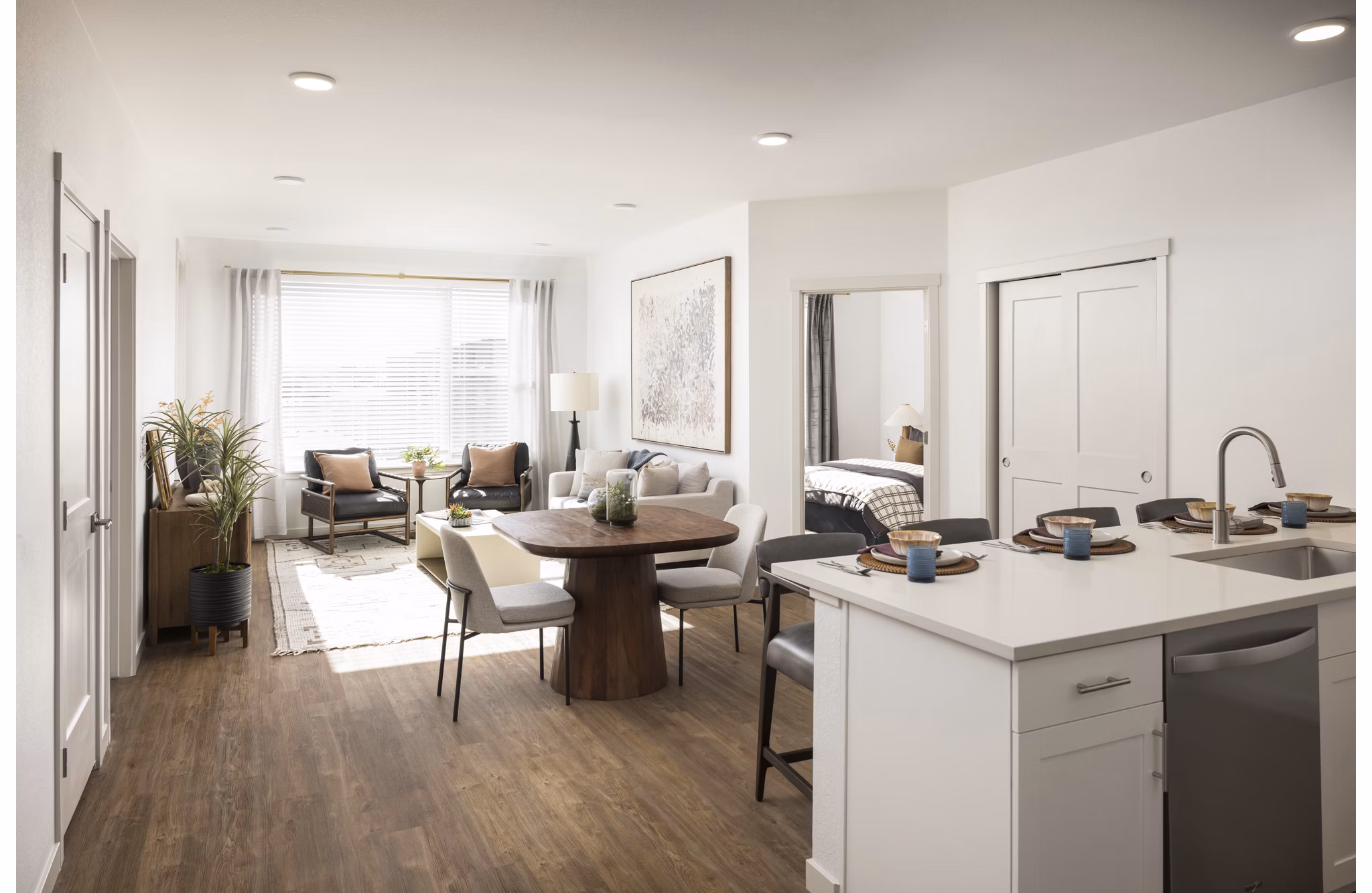 living room at Aspendale Centennial Apartments 