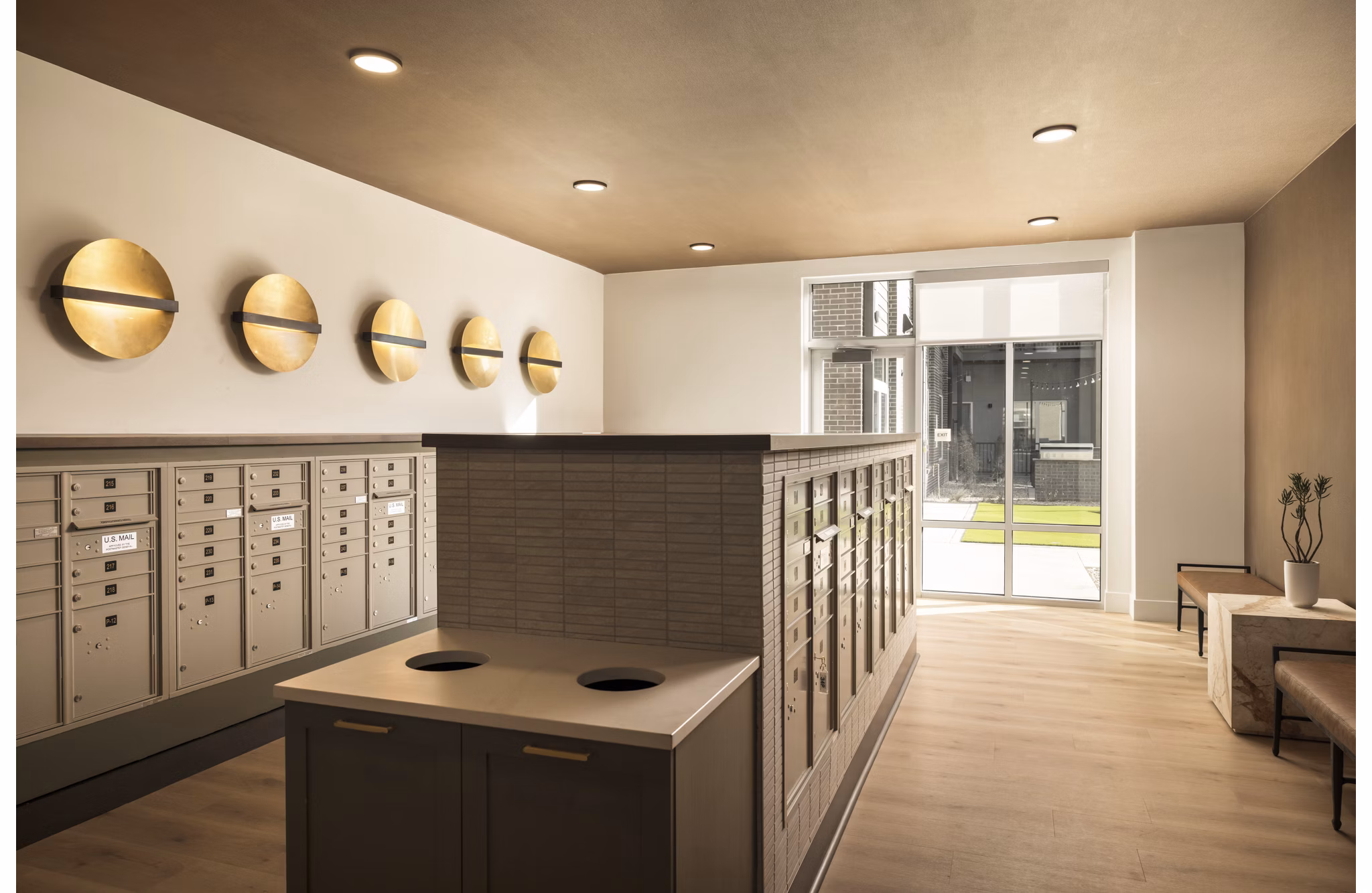 grill area at Aspendale Centennial Apartments