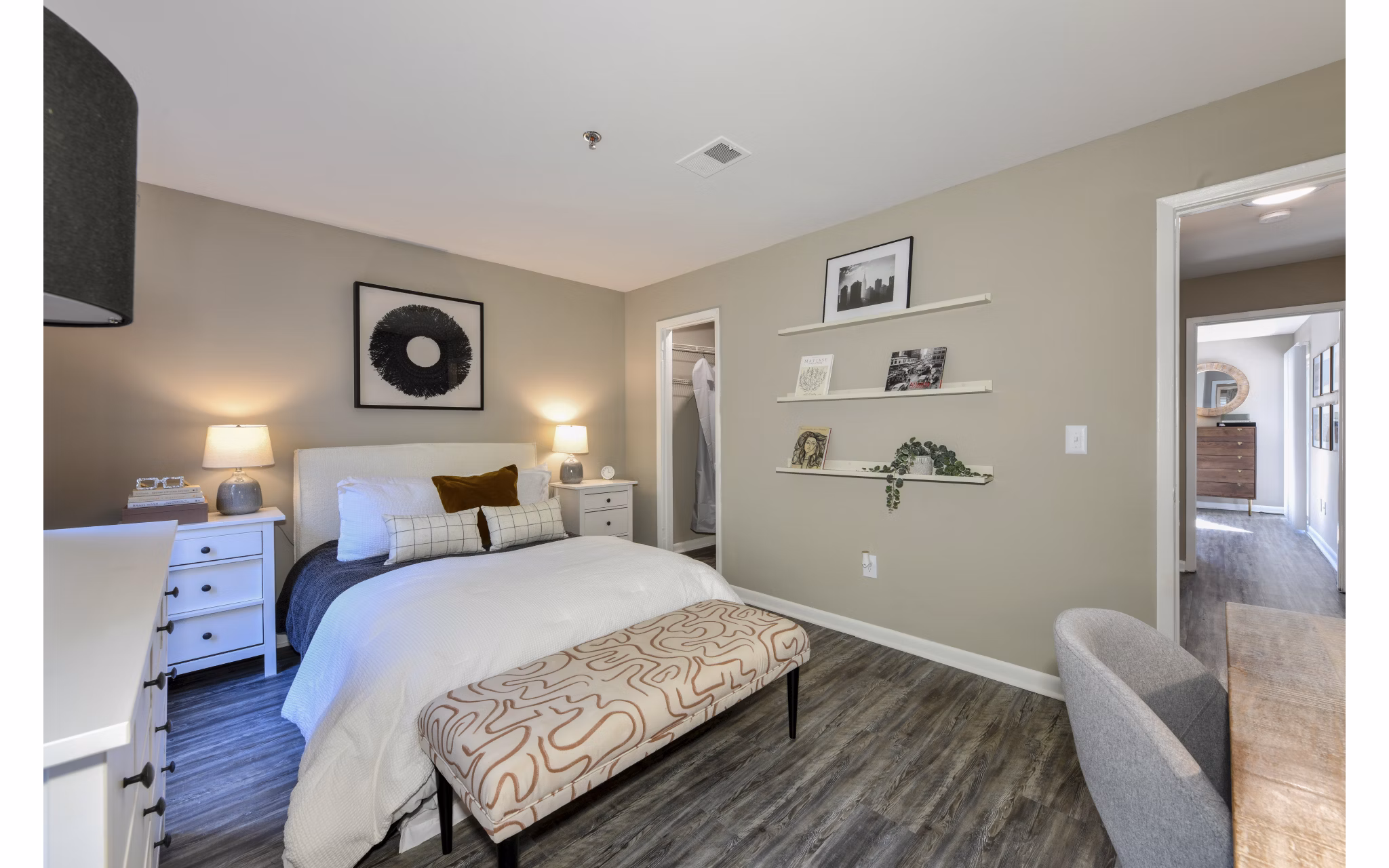 bedroom at Avana Cityview Apartments