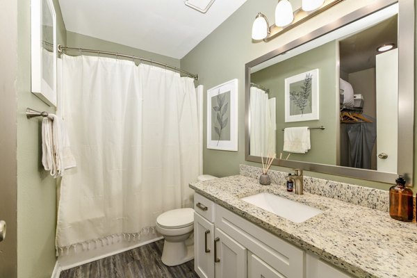 bathroom at Avana Cityview Apartments