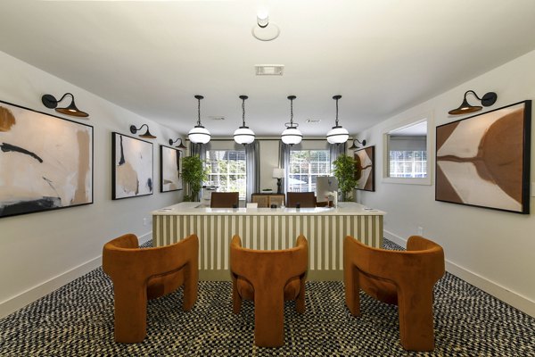 clubhouse/leasing office at Avana Cityview Apartments