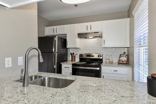 kitchen at Avana Cityview Apartments