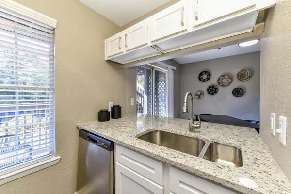 kitchen at Avana Cityview Apartments