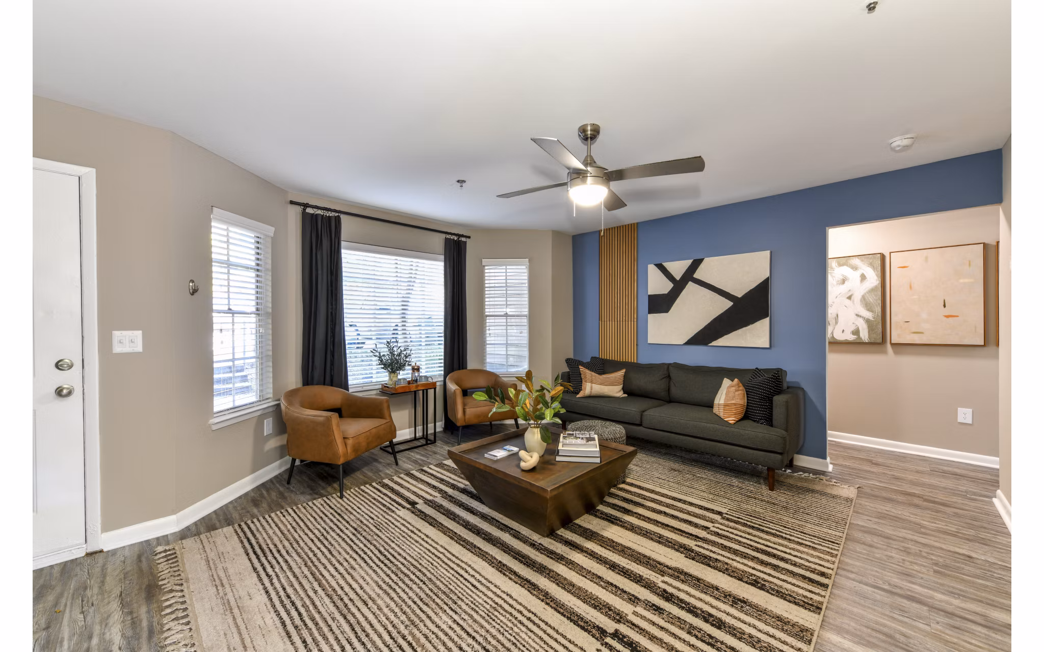 living room at Avana Cityview Apartments