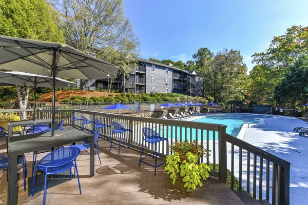 pool/patio at Avana Cityview Apartments