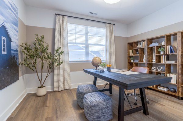 home office at River Rock at Alexander Farms (The Village) Apartment Townhomes
