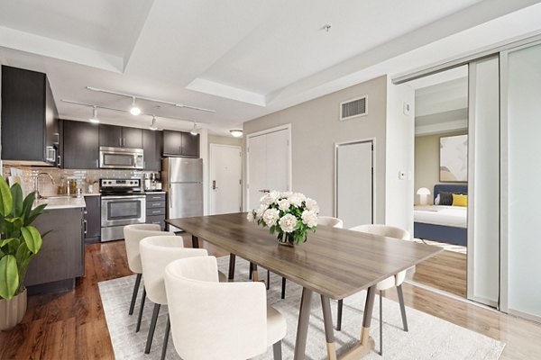 dining room at Luka Apartments