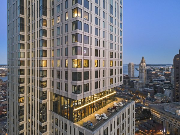 The Sudbury Apartments: Contemporary of luxury high-rise building in Boston