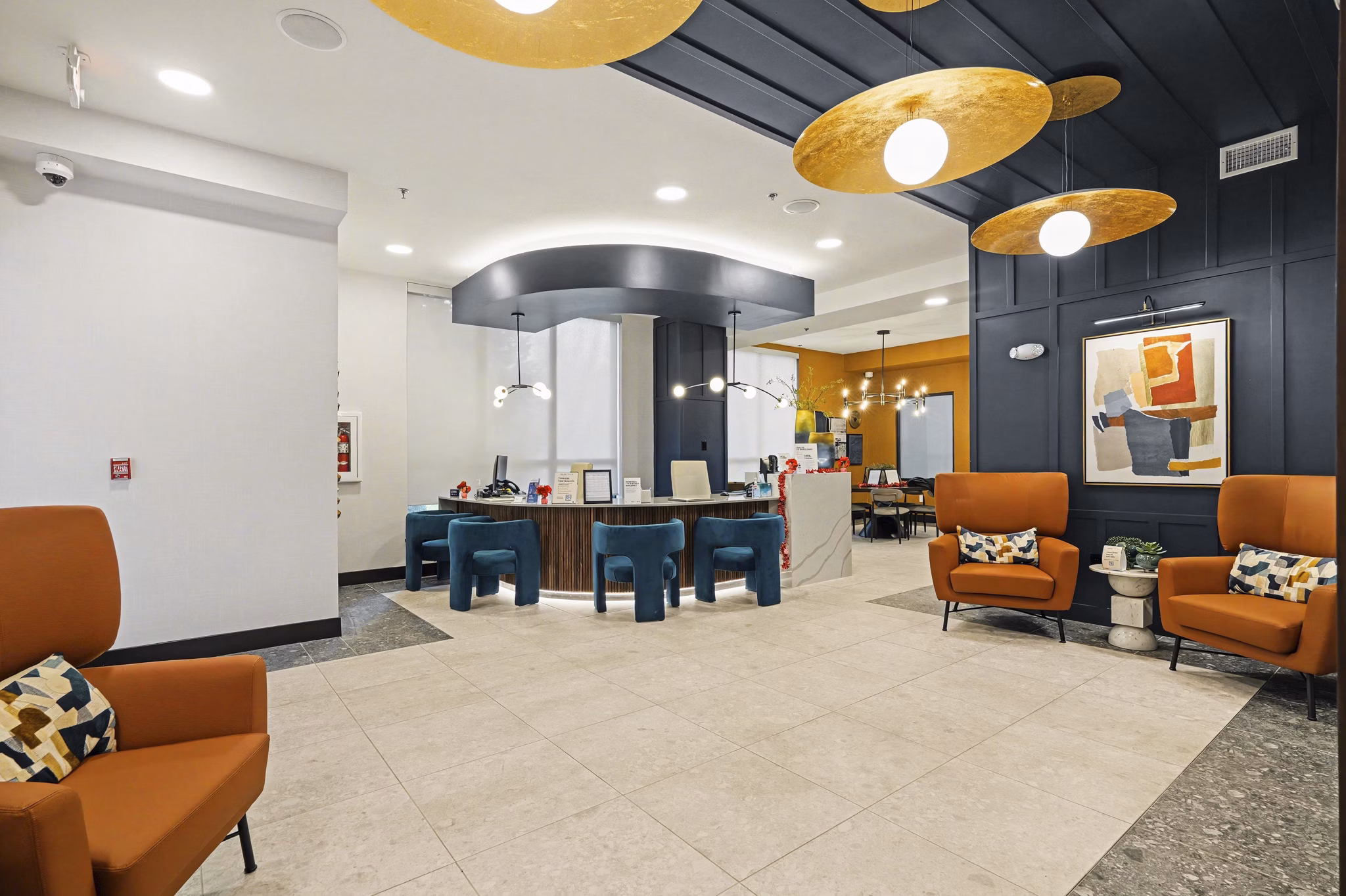 Clubhouse/Lobby at Promenade Place Apartments