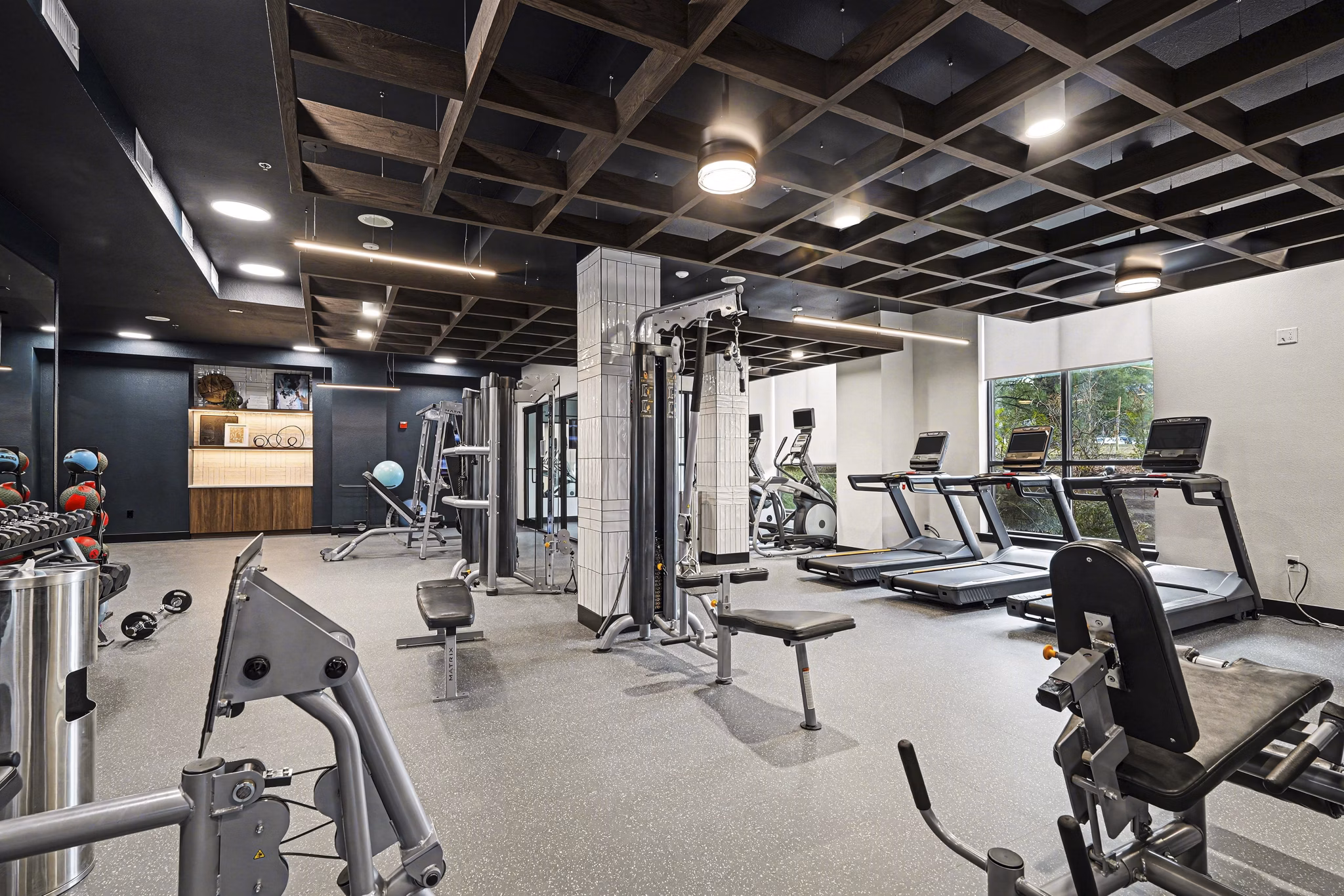 Fitness Center at Promenade Place Apartments