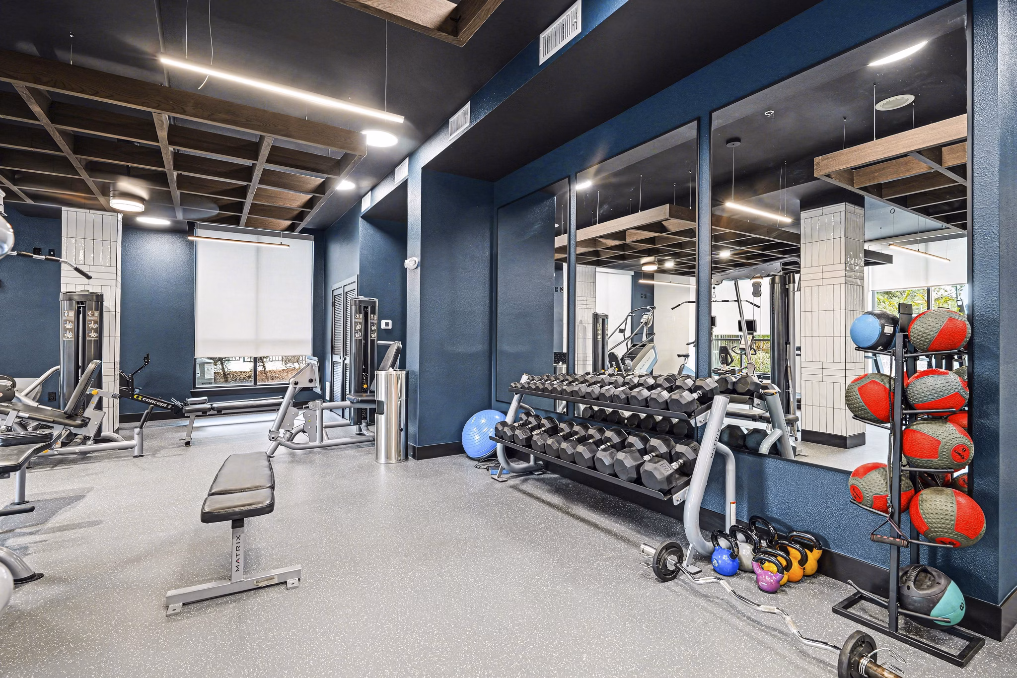 Fitness Center at Promenade Place Apartments