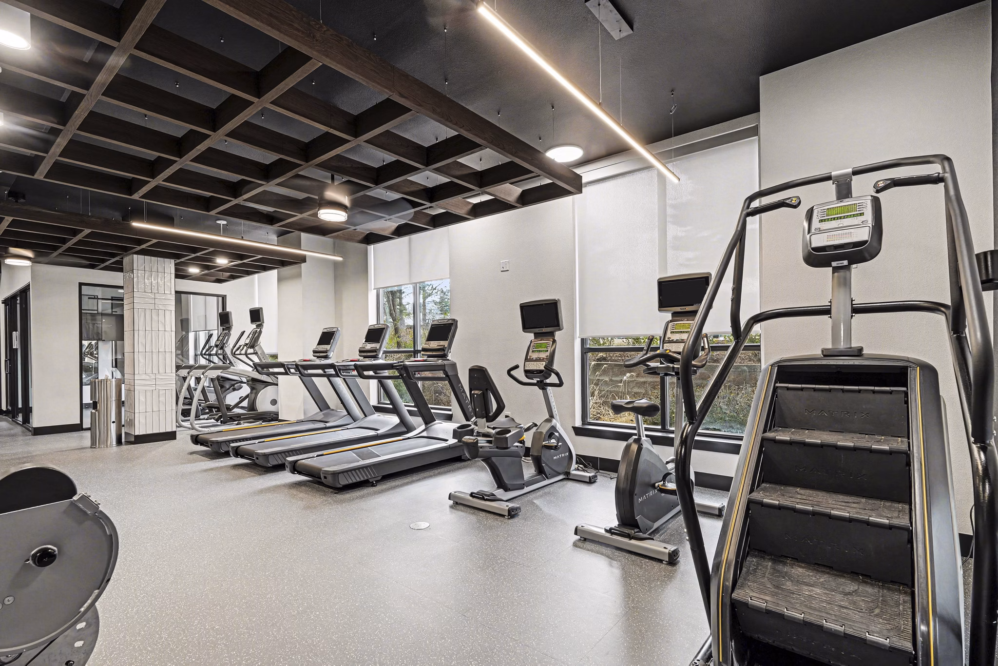 Fitness Center at Promenade Place Apartments