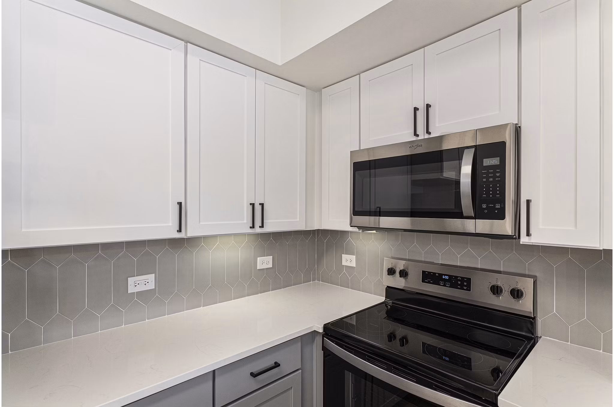 Kitchen at Promenade Place Apartments
