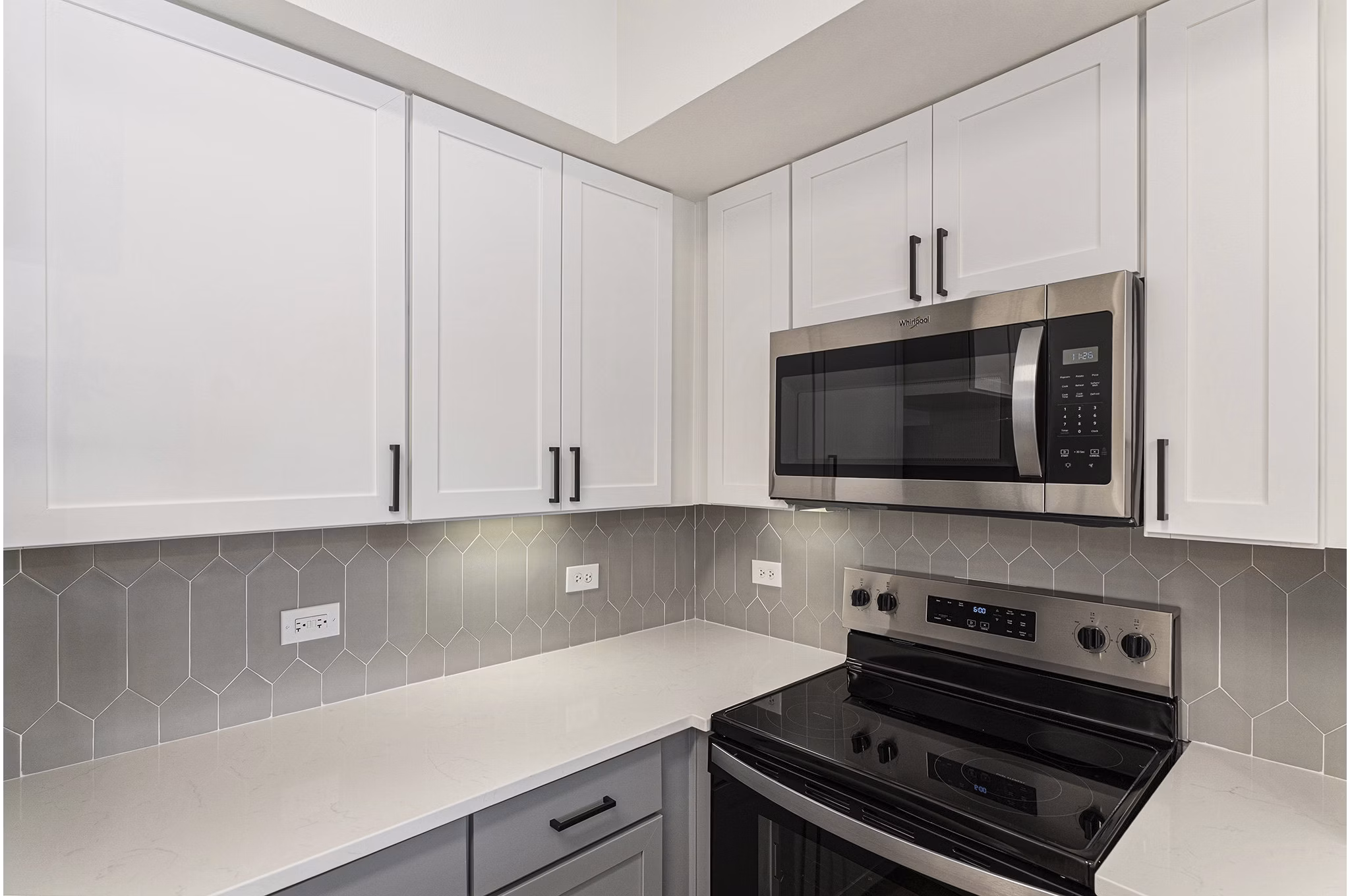 Kitchen at Promenade Place Apartments