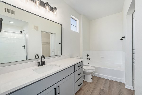 bathroom at Water Tower Flats Apartments