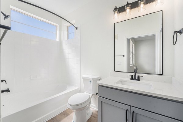 bathroom at Water Tower Flats Apartments