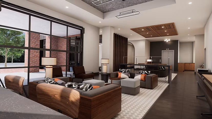 clubhouse at Accolade Auburn Apartments