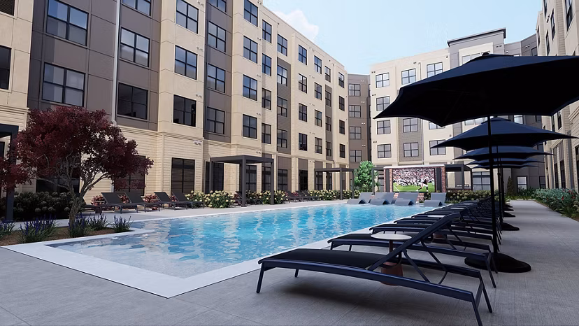 pool at Accolade Auburn Apartments