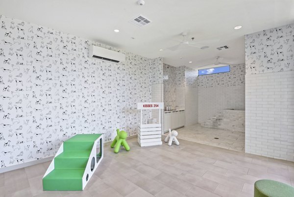 Modern day care center at Starlight Apartments with vibrant play areas