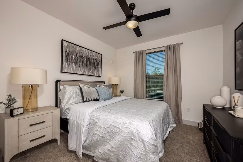 bedroom at Lyria Apartments 