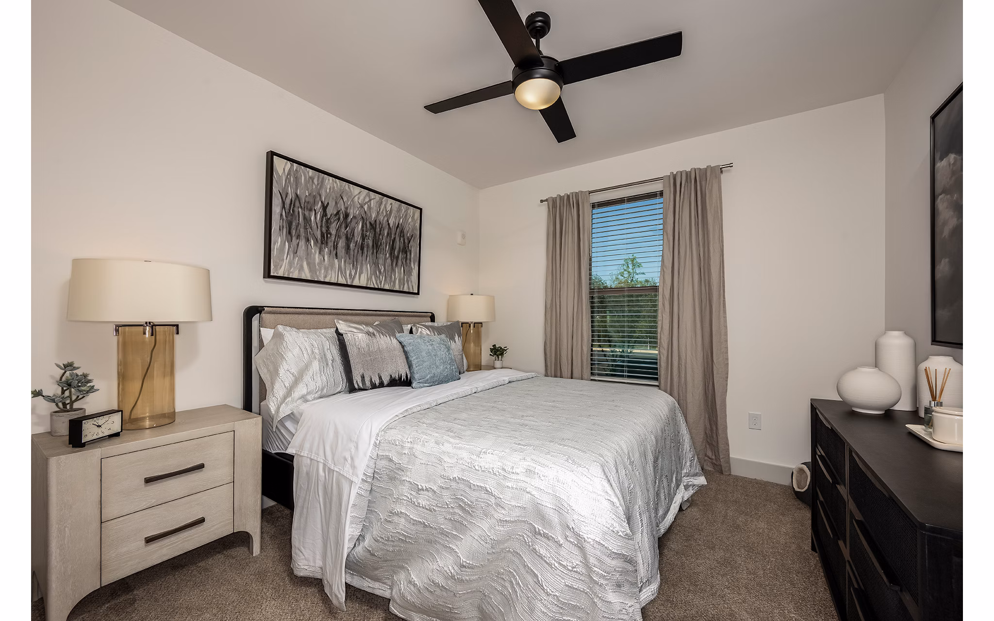 bedroom at Lyria Apartments 